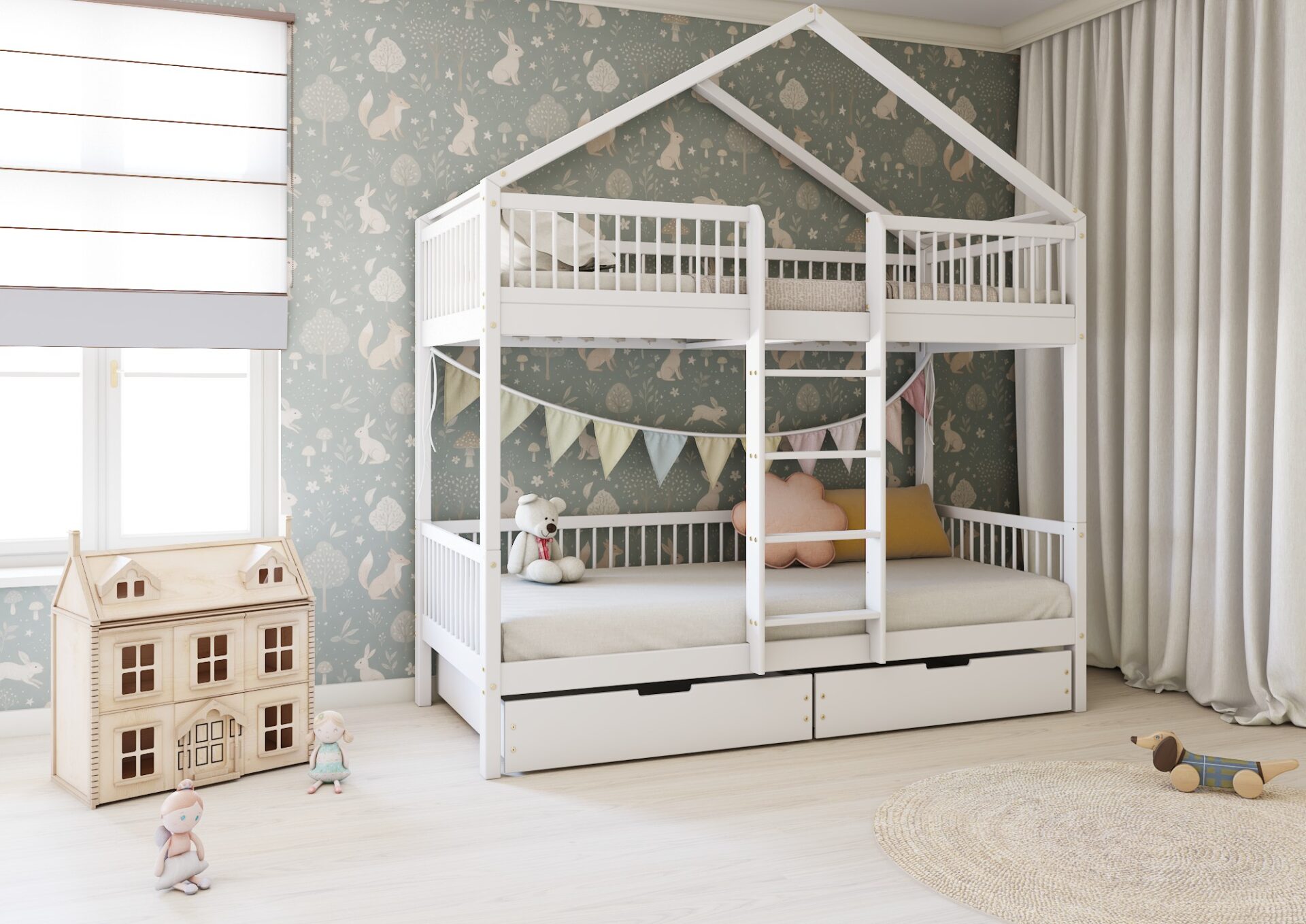 LOZKO MUSA PIETROWE Z SZUFLADAMI