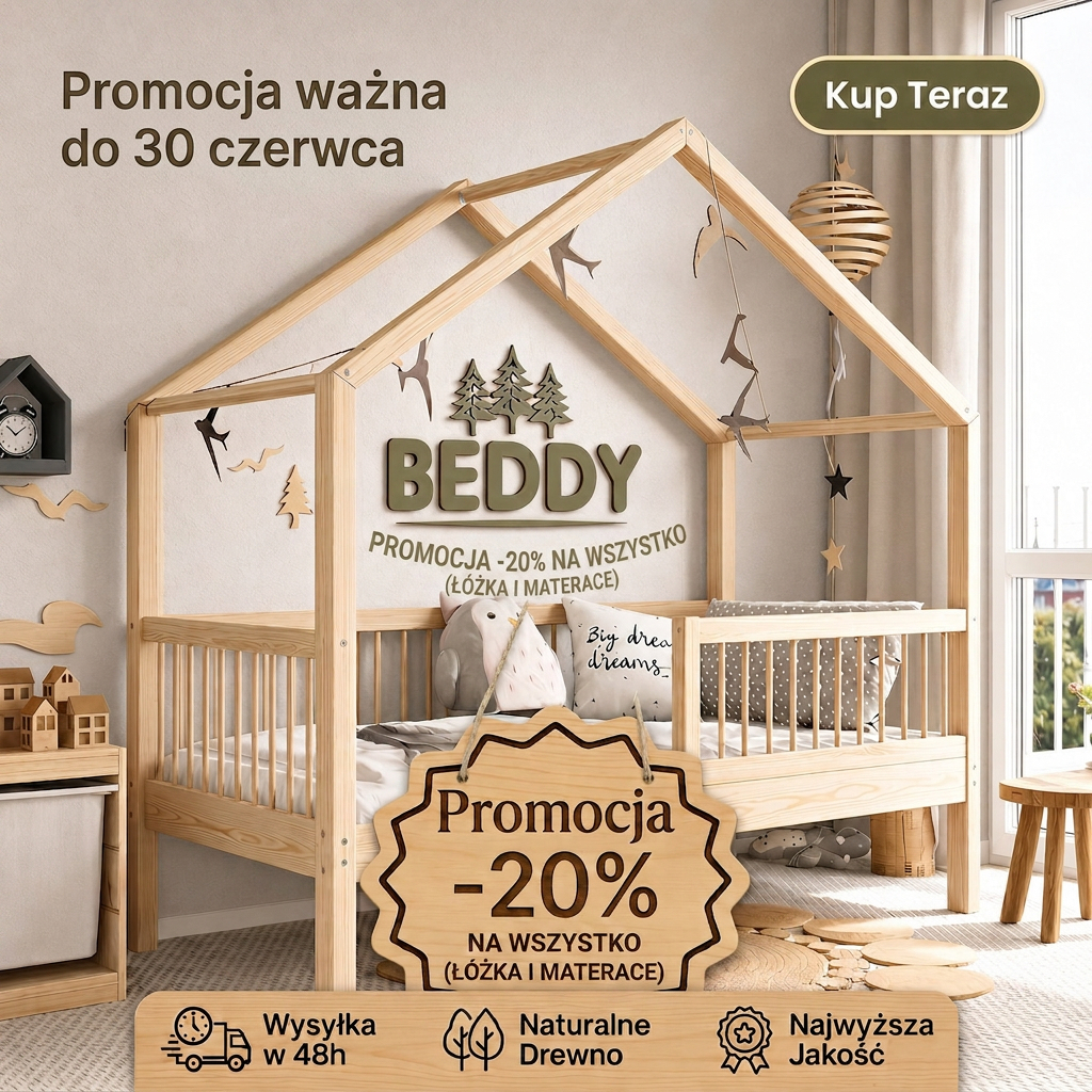 -20% na łóżka i -20% na materace